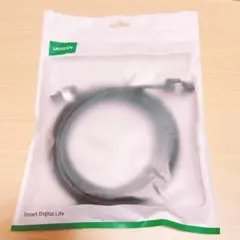 UGREEN LANケーブル CAT8 5m メッシュブラック