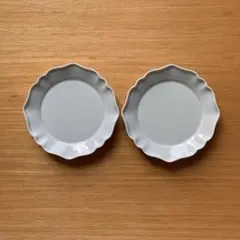 金麦 花やか皿 鈴蘭2枚セット