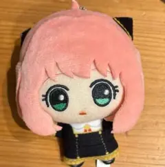 アーニャ ぬいぐるみ 猫耳付き 約15cm