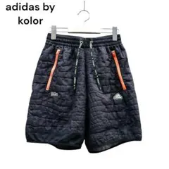 adidas by kolor コラボ エンボス ナイロン ショートパンツ