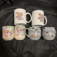 ディズニーマグカップ4 湯呑み2