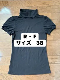 R・F レディース　半袖　Tシャツ ホルターネック　無地　シンプル　サイズ38のサムネイル