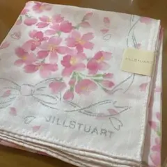 JILLSTUART 桜の花柄ハンカチ