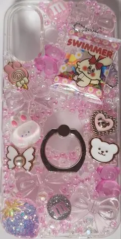 デコ電 iPhone16ケース 平成女児