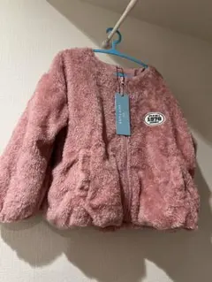 【限定値下げ】フリース ジップアップジャケット ピンク　100