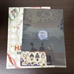 ミセス 一番くじ Ｈ賞 ステーショナリーコレクション　クリアファイル＆ステッカー