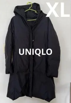 UNIQLO ユニクロ ノンステッチダウンコート Aライン XLサイズ 黒