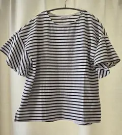【LEPSIM】半袖ストライプTシャツ Mサイズのサムネイル
