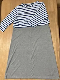 授乳ワンピース 授乳パジャマ ルームウェア 春 夏