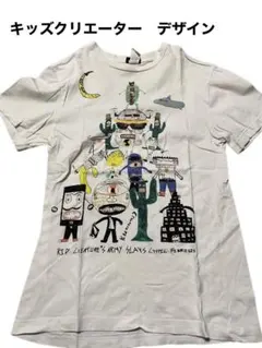 希少！VOLCOM(ボルコム)キッズクリエーター　デザインプリントTシャツ