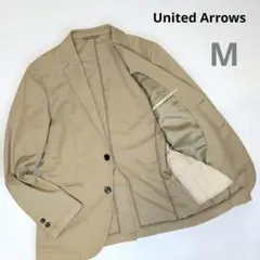 美品 М United Arrows GLR テーラード ベージュ ストレッチ
