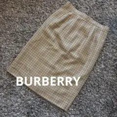 BURBERRYレディース チェック柄 スカート ひざ丈 クラシック バーバリーのサムネイル