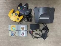 NINTENDO64 本体 コントローラー2個 その他おまけ付(注意ジャンク品)