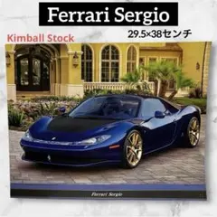 フェラーリFerrari フェラーリ・セルジオ　ポスター　カタログ　切り抜きのサムネイル