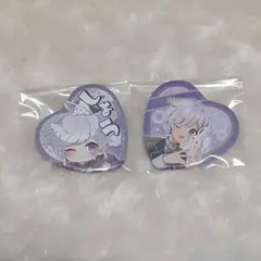 いれいす　ハート缶バッジ　初兎