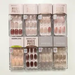 ダッシングディバ マジックプレス ネイルチップ 8個まとめ売り -1