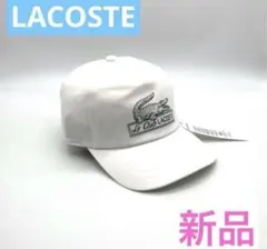 LACOSTE 軽量キャップ - ホワイト-ゴルフ男女 - メルカリ