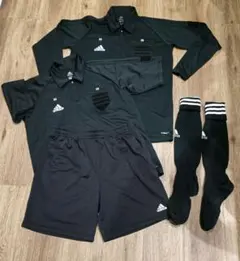 adidas レフェリー長袖半袖ユニフォーム４点セット