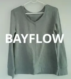 BAYFLOW グレー 長袖 Tシャツ サイズ3