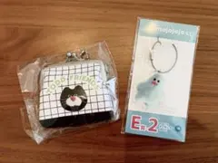 mojojojoくじ mojojojo PVCがまロポーチ BLACK黒猫