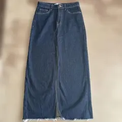 ZARA デニムロングスカート