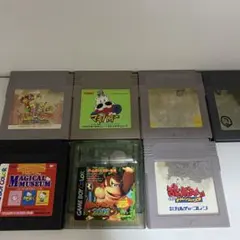 ゲームボーイソフト　ゲームボーイカラーソフト×7本　まとめ売り