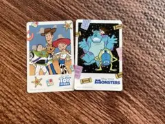 ディズニー　トイストーリー　モンスターズインク　シール　プリマハム