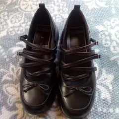 GUメリージェーンシューズ by rokh 黒 XXLサイズ ジーユー