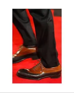 PRADA 12AW RUBBER SOLE BROWN/BLACK 8 1/2