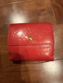 LOUIS VUITTON ヴェルニ 三つ折り財布 レッドのサムネイル