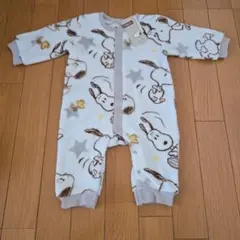 スヌーピー フリースカバーオール 60~70cm