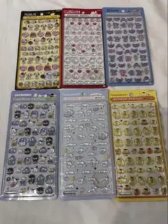 ボンボンドロップシール　mini 6点セット