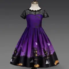 ハロウィン 子供用 ドレス 140cm