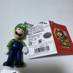 スーパーマリオ ルイージ マスコットフィギュア キーホルダー