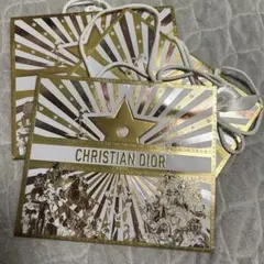 dior ホリデー限定 ショッパー 紙袋