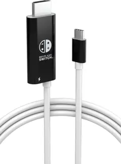 Switch USB-C変換ケーブル2m【ドック不要/テレビ出力/解像度4K】