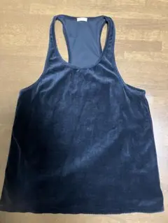 DRESSTERIOR 黒 ベルベット タンクトップ