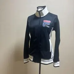 FILA フィラ トラックジャケット ジャージ M 刺繍ロゴ