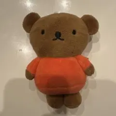 miffy クマ型ぬいぐるみ オレンジシャツ