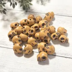 【写真全量】 ビーズ スカル パーツ 資材 ハンドメイド