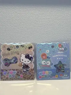 サンリオ ハローキティ・ハンギョドン おはじきシールフレーク 15個入り