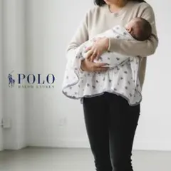 新品 Polo Ralph Lauren おくるみ・マルチブランケット ポロベア