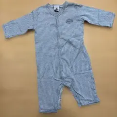 プチバトー ロンパース カバーオール 長袖 Petit Bateau 6m