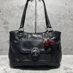 COACH Y2K Soho Carryall Black Tote Bag