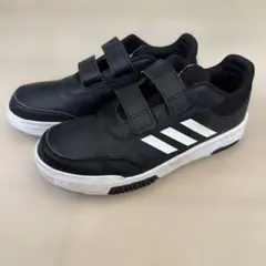 adidas★24.5㌢ブラック スニーカー