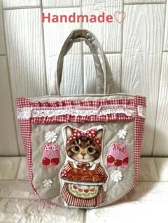 コヤンイサムチョン マロン ハンドメイド トートバッグ - メルカリ