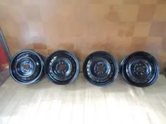 C416 13×4.00B ホイール(ブラック) 14インチ 4本 ダイハツのサムネイル