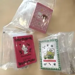 3点セット　豆ガシャ本　サンリオキャラクターズ プロフィール帳