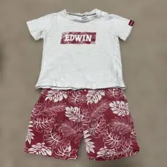 EDWIN Tシャツ ハーフパンツ セット 95cm