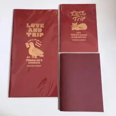 トラベラーズノート LOVE AND TRIP リフィルセット おまけつき